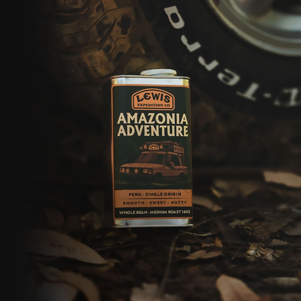 Amazonia Adventure – Organic Peru Single Origin Tin